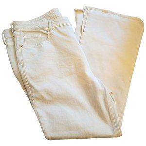 Old Navy Bone Jeans Woman's High Rise Flare Leg Size 20 NWT JJ3093